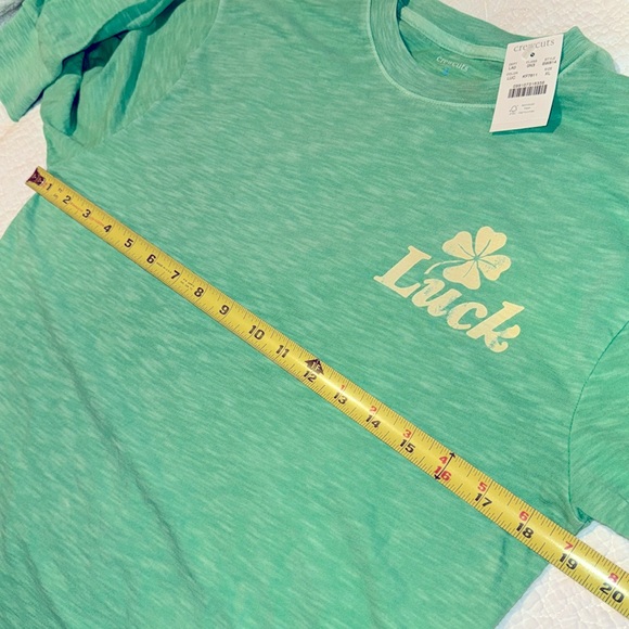 J Crew crewcuts cotton “luck” long sleeves tee - Picture 3 of 5